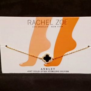 💥SALE💥RACHEL ZOE Ankle Bracelet 18kt gold over Sterling Silver